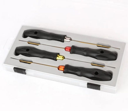 Method R/C Tools - 4 Piece Metric Hex Driver Set (0.9, 1.27/0.05", 1.5, 2.0mm) - Hobby Recreation Products