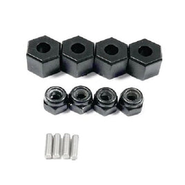 Panda Hobby - Wheel Hex, Pin, Nut fits Tetra 1/18, 1/24 (4pcs each) - Hobby Recreation Products