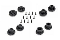 Power Hobby - 1/10 2.8 MT King Cobra Belted Tires (2) w/Removable Hex Wheels - Hobby Recreation Products