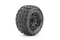 Power Hobby - 1/10 2.8 MT Rockform Belted Tires (2) w/Removable Hex Wheels - Hobby Recreation Products