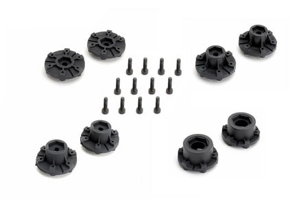 Power Hobby - 1/10 2.8 MT Super Sonic Belted Tires (2) w/Removable Hex Wheels - Hobby Recreation Products