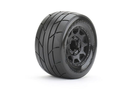 Power Hobby - 1/10 2.8 MT Super Sonic Belted Tires (2) w/Removable Hex Wheels - Hobby Recreation Products