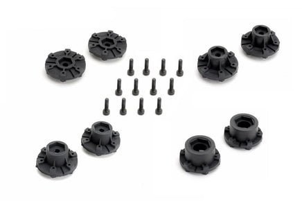 Power Hobby - 1/10 2.8 MT Tomahawk Belted Tires (2) w/Removable Hex Wheels - Hobby Recreation Products