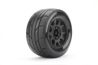 Power Hobby - 1/8 MT 3.8 Super Sonic Belted Mounted Tires w/ Removable Hex Wheels - Hobby Recreation Products