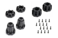 Power Hobby - 1/8 MT 3.8 Super Sonic Belted Mounted Tires w/ Removable Hex Wheels - Hobby Recreation Products