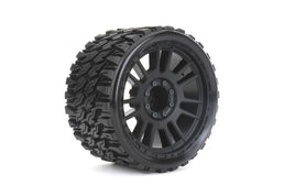 Power Hobby - 1/8 mT 4.0 Prophet Belted Mounted Tires w/Removable Hex Wheels - Hobby Recreation Products