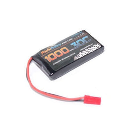 Power Hobby - 1S 3.7V 1000mAh 20C LiPo Battery with JST Connector - Hobby Recreation Products