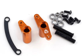 Power Hobby - Aluminum Ball Bearing Steering Bellcrank Set Orange, HPI RS4 Sport3 - Hobby Recreation Products