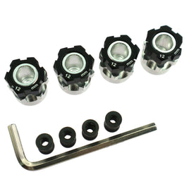 Power Hobby - Hex Hub Adapters 12mm to 17mm w/ 10mm Offset - Hobby Recreation Products