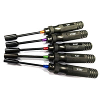 Power Hobby - Pro Series Standard Nut Driver Tool Set 5pc - Hobby Recreation Products