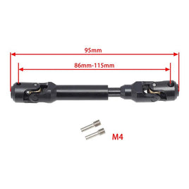 Power Hobby - Universal Spline Drive Shaft CVD 86 - 115mm (1) TRX - 4 Wraith SCX10 - Hobby Recreation Products