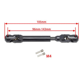 Power Hobby - Universal Spline Drive Shaft CVD 96 - 143mm (1) TRX - 4 Wraith SCX10 - Hobby Recreation Products