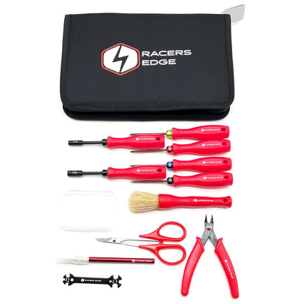 Racers Edge - 11 Piece Complete Tool Set w/Tool Case - Hobby Recreation Products