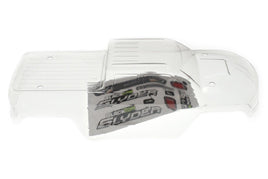 Racers Edge - Clear Monster Truck Body with Stickers for Blackzon Slyder - Hobby Recreation Products