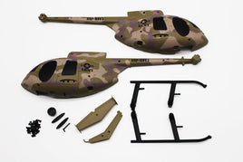 Rage R/C - Hero - Copter Military Canopy Set; Army - Hobby Recreation Products