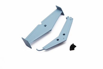 Rage R/C - Hero - Copter Military Side Wing & Tail Set; Navy - Hobby Recreation Products