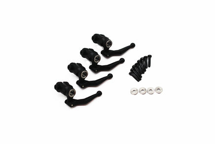 Rage R/C - Main Blade Grip Set with Bearings & Dampners (4); Hero - Copter Military - Hobby Recreation Products