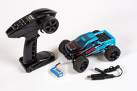 Rage R/C - Mini Trek MT 1/24 RTR Monster Truck - Black/Blue - Hobby Recreation Products