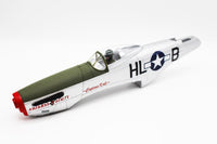 Rage R/C - Painted and Printed Fuselage; P - 51D BL - Hobby Recreation Products