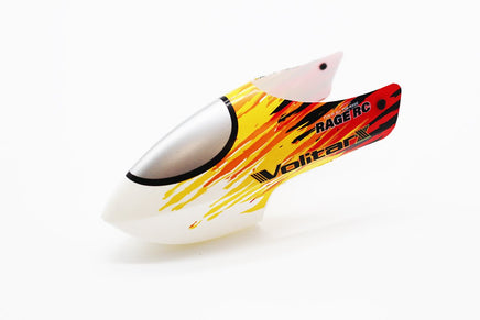 Rage R/C - Red Replacement Canopy; Volitar X - Hobby Recreation Products