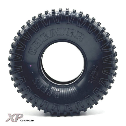 Reef's RC - Cheaters Tires 1.9 / 4.75" XP Pink Compound (2) - Hobby Recreation Products