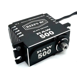 Reef's RC - RAW 500 Black Edition - Servo Programmable - Hobby Recreation Products
