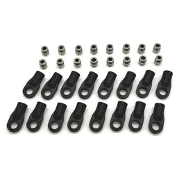 Reef's RC - REEFS XP Rod Ends & Stainless Steel Pivot Balls (16PK) - Hobby Recreation Products