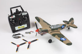 Rage R/C - Curtiss P-40 Warhawk Micro RTF Airplane w/PASS