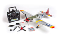 Rage R/C - P-51D Mustang 500mm Brushless RTF Warbird with PASS (Pilot Assist Stability Software) System