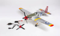 Rage R/C - P-51D Mustang 500mm Brushless RFT (Ready-for-Transmitter) Warbird with PASS System