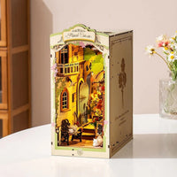 Robotime - Floral Corner Book Nook - Stories in Books - Hobby Recreation Products