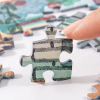 Robotime - Leisure in Paris 1000 Piece Jigsaw Puzzle - Hobby Recreation Products