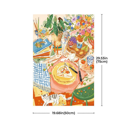 Robotime - Leisurely Holiday 1000 Piece Jigsaw Puzzle - Hobby Recreation Products
