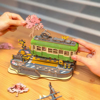 Robotime - Rolife Sakura Journey 3D Wooden Puzzle - Hobby Recreation Products