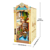 Robotime - Romantic Venice Book Nook & Wonderland - Stories in Books - Hobby Recreation Products