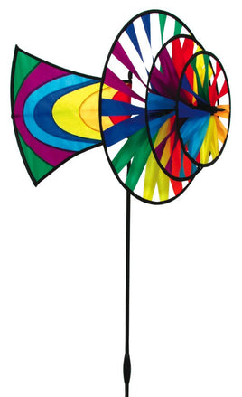 Skydog Kites - Rainbow Directional Pinwheel - Hobby Recreation Products