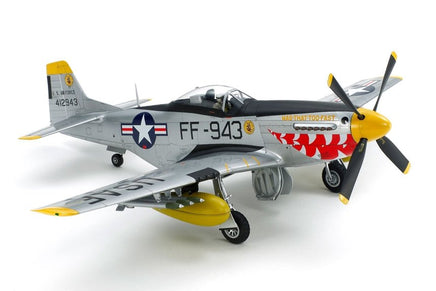 Tamiya - 1/32 North American F-51D Mustang Korean War Plastic Modek Kit - Hobby Recreation Products