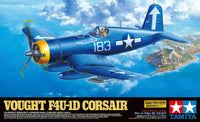 Tamiya - 1/32 Vought F4U-1D Corsair Plastic Model Airplane Kit - Hobby Recreation Products