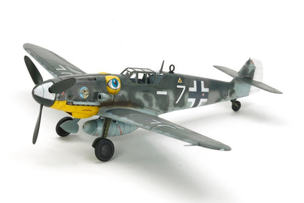 Tamiya - 1/72 Messerschmitt Bf109 G-6 Plastic Model Airplane Kit - Hobby Recreation Products