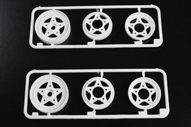 Tamiya - Front Wheels Set, F Parts: 58016 - Hobby Recreation Products