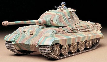 Tamiya - King Tiger "Porsche Turret" Plastic Model Kit - Hobby Recreation Products