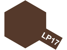 Tamiya - Lacquer Paint LP-17 Linoleum Deck Brown 10ml Bottle - Hobby Recreation Products