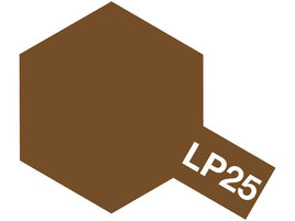 Tamiya - Lacquer Paint LP-25 Brown JGSDF 10ml Bottle - Hobby Recreation Products