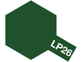 Tamiya - Lacquer Paint LP-26 D. Green JGSDF 10ml Bottle - Hobby Recreation Products