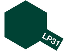 Tamiya - Lacquer Paint LP-31 Dark Green IJN 10ml Bottle - Hobby Recreation Products