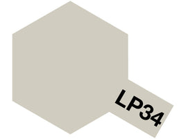 Tamiya - Lacquer Paint LP-34 Light Gray 10ml Bottle - Hobby Recreation Products