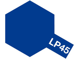 Tamiya - Lacquer Paint LP-45 Racing Blue 10ml Bottle - Hobby Recreation Products