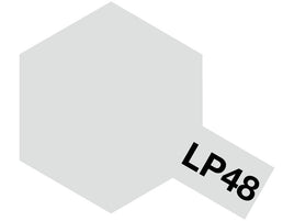 Tamiya - Lacquer Paint LP-48 Sparkling Silver 10ml Bottle - Hobby Recreation Products