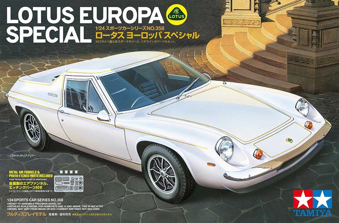 Tamiya - Lotus Europa Special Plastic Model Kit