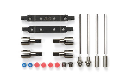 Tamiya - TT-02 Type-S Steel Suspension Mount Set - Hobby Recreation Products